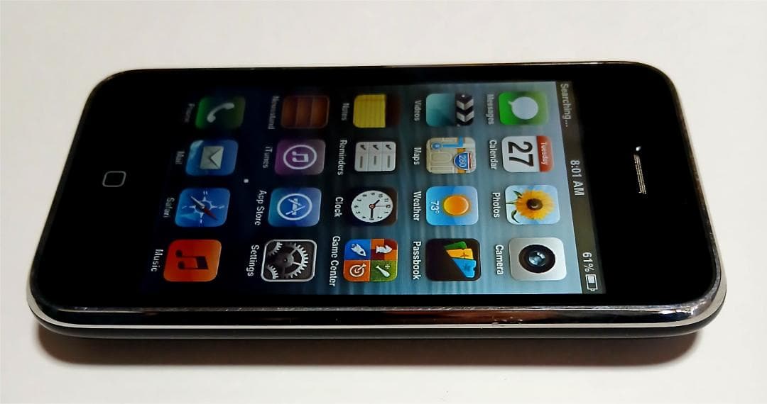 Softbank iPhone 3GS MD235J ブラック 非常に良い状態