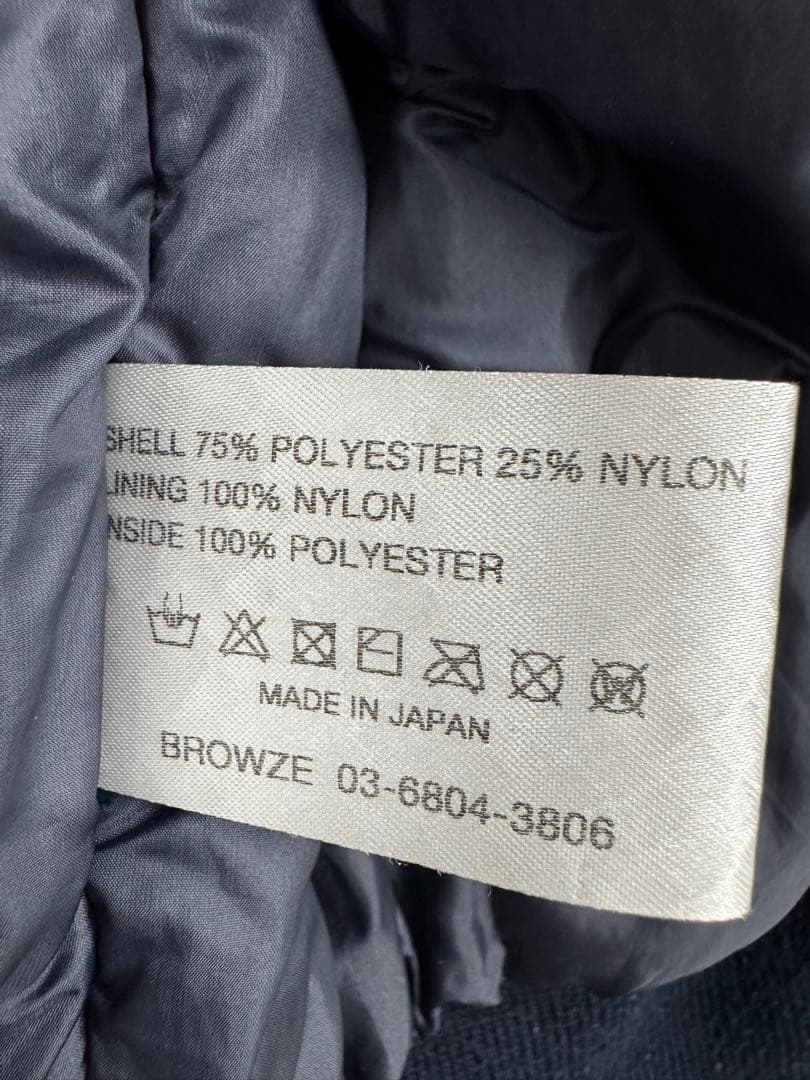 ジャケット・アウター ENNOY ELECTRIC PUFFER JACKET (NAVY)