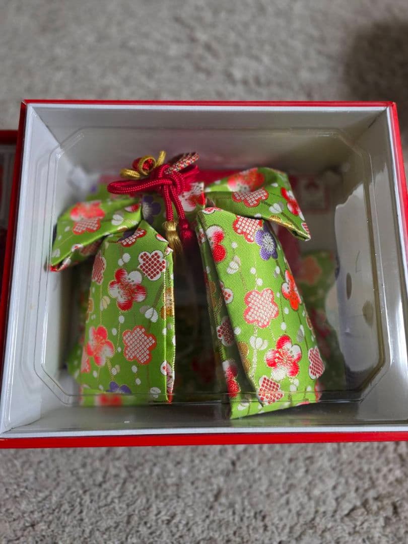 最終値下げ【式部浪漫】着物　七五三　女の子　7歳　作り帯　セット　お祝い着