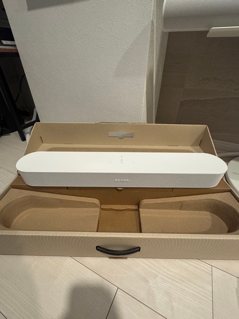 美品 Sonos サウンドバー SONOS Beam Gen2 ホワイト