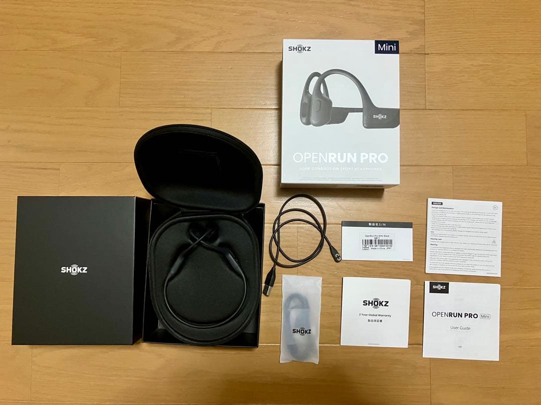 SHOKZ OPENRUN PRO Mini 骨伝導イヤホン
