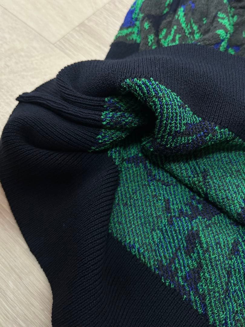 MAISON SPECIAL フラワージャガードニット 02