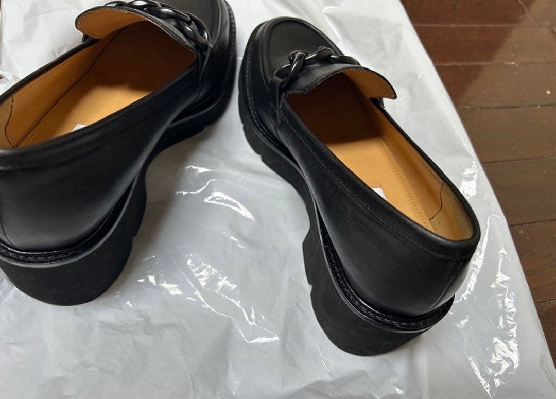 美品　MACKINTOSH PHILOSOPHY 黒 ローファー