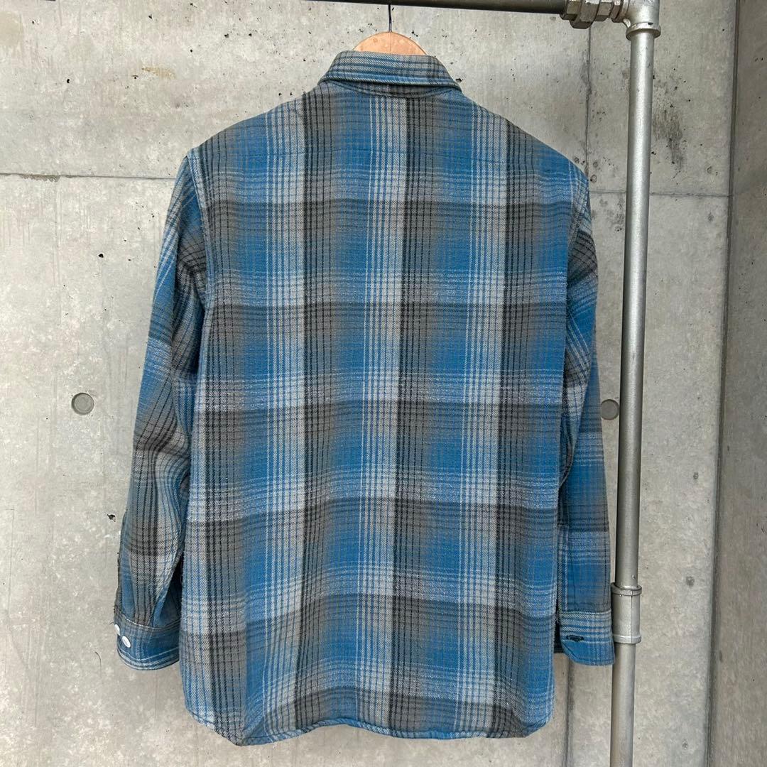 【60s】 BIG MAC ビックマック flannel shirt USA製