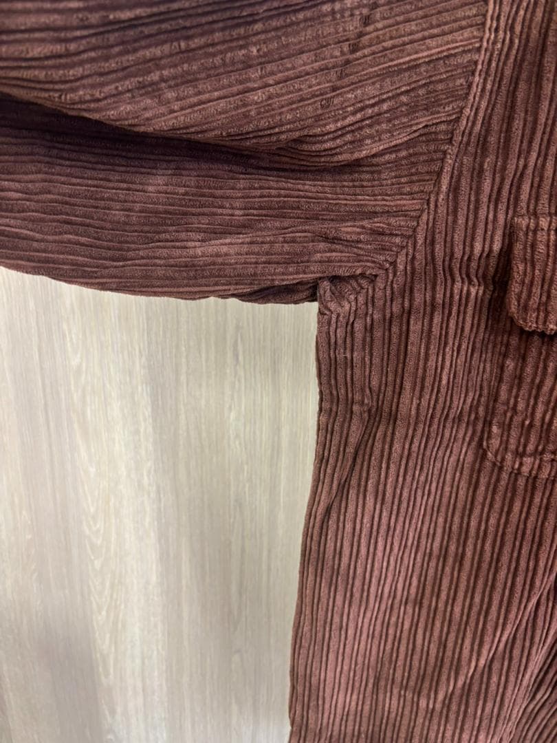 bitch skateboards コーデュロイ ジップブルゾン L ブラウン