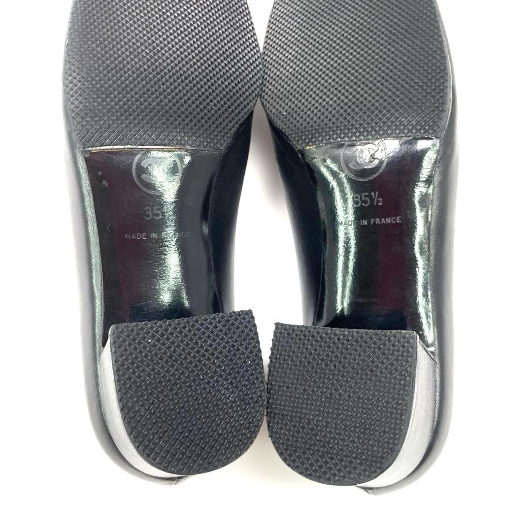 CHANEL シャネル ココマーク Vintage ローファー ヒール　パンプス