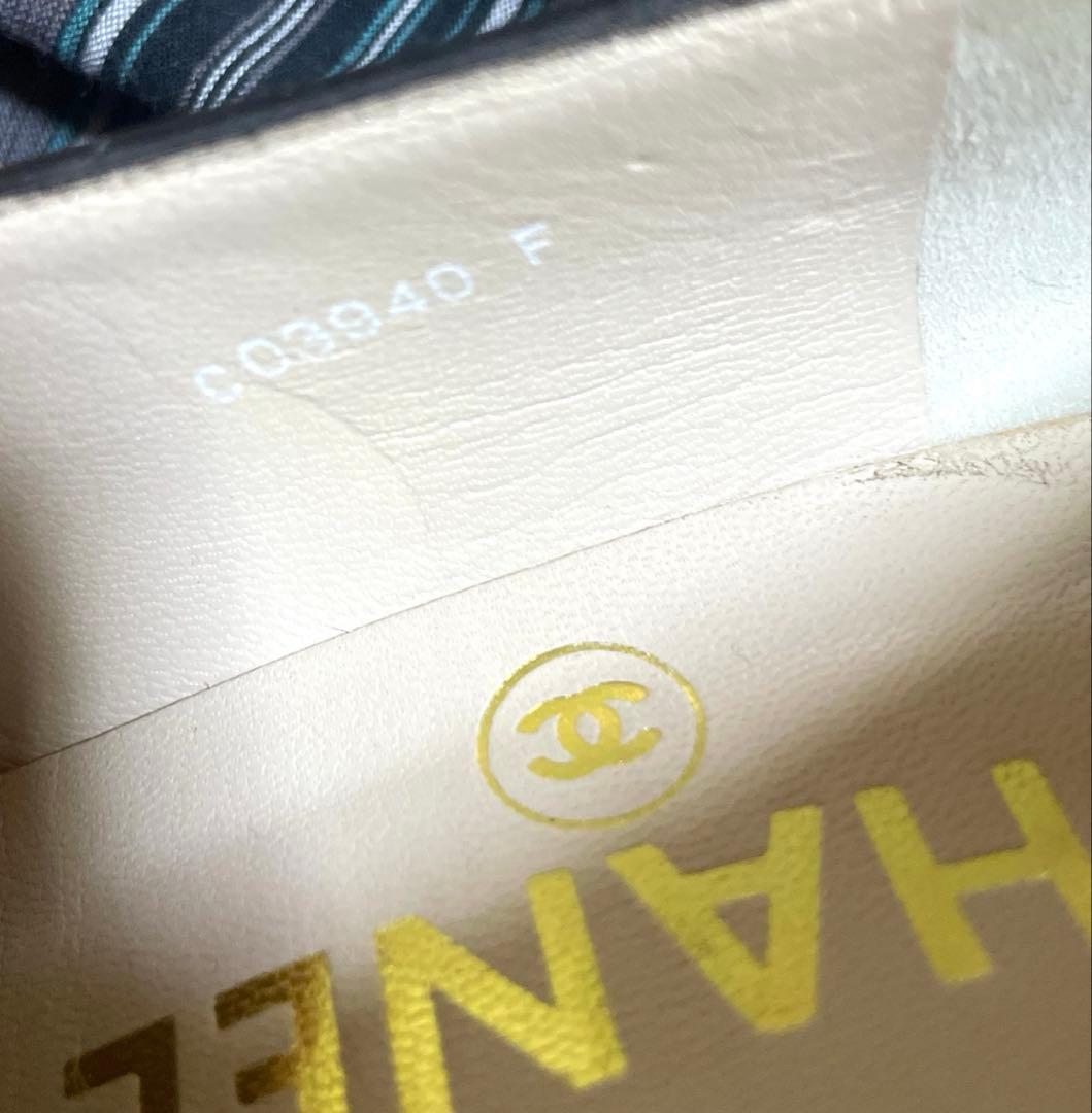 CHANEL シャネル ココマーク Vintage ローファー ヒール　パンプス