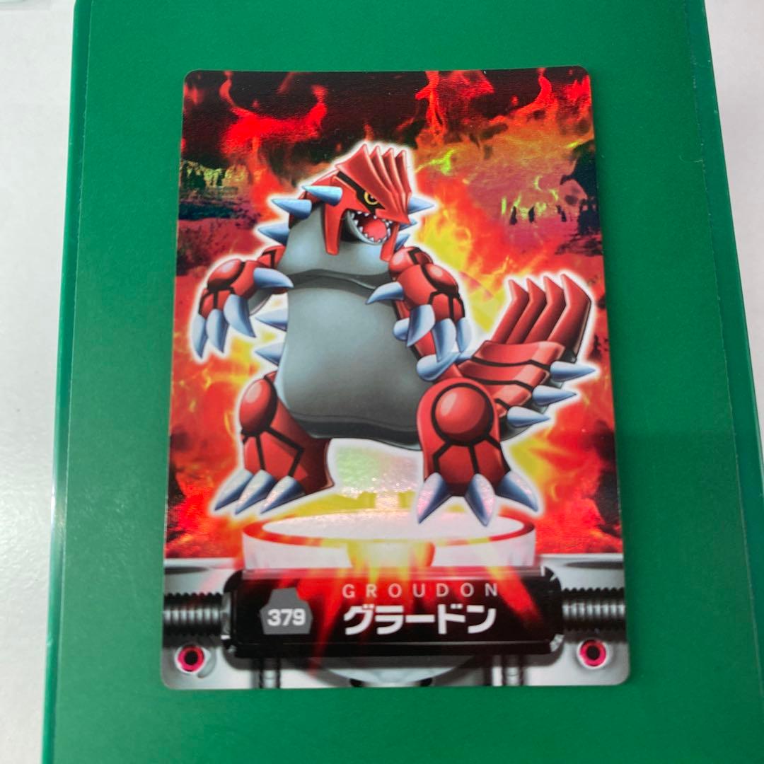 ポケモンずかんカード　カイオーガ　グラードン