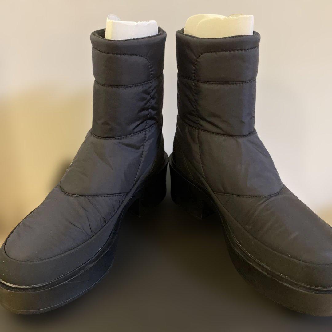 THE NORTH FACE カルミアヌプシ厚底ショートブーツ ブラック　25㎝