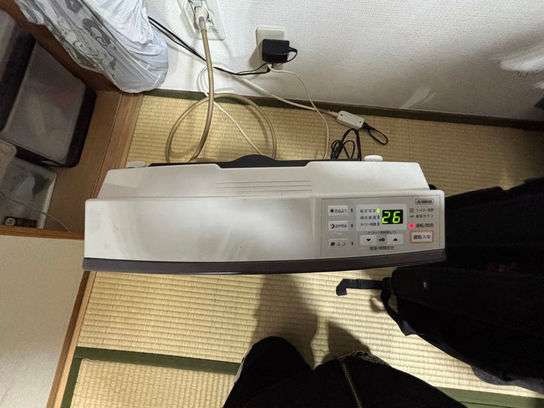 K-4001 ガスファンヒーター コンパクト