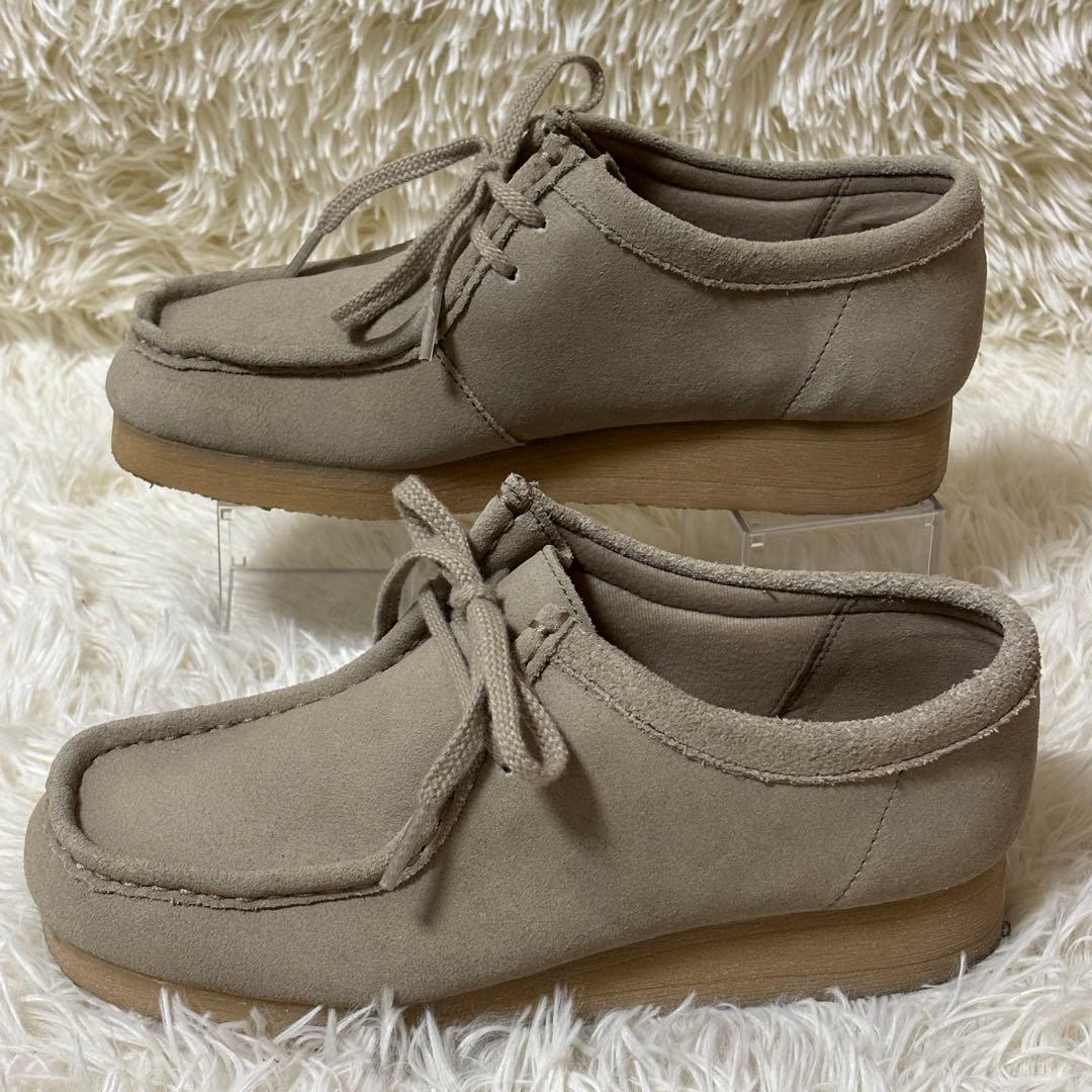 【極美品】clarks クラークス　ワラビー　チャッカブーツ　23.5