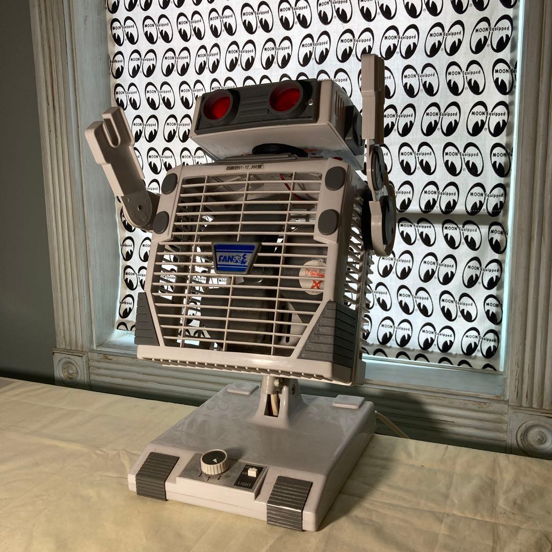86’s昭和レトロ美品 ROBOT DESK FAN 「FAN太くん」デ〰︎スッ！