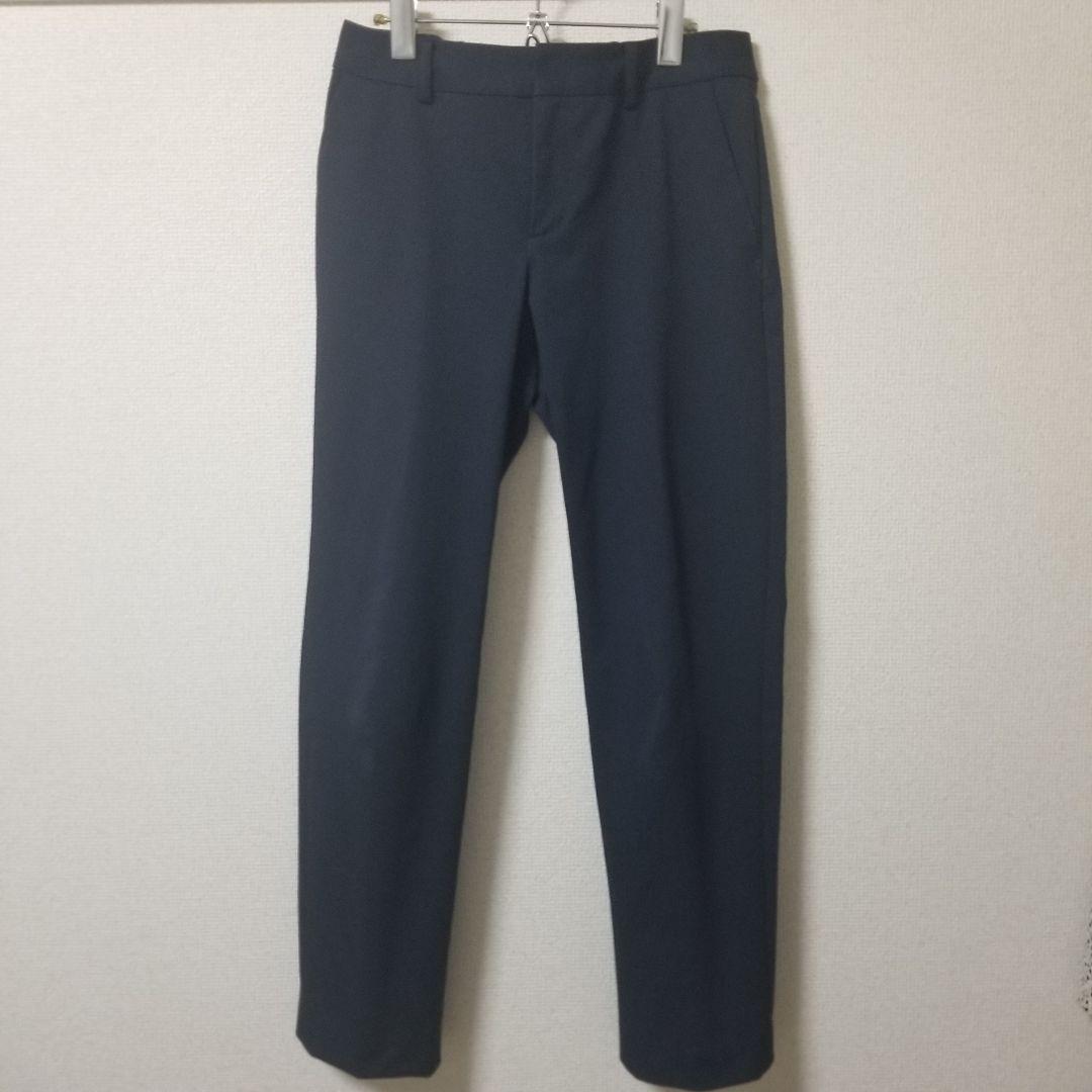 【グリーンレーベル】洗える 形状記憶 セットアップ ノーカラー スーツ