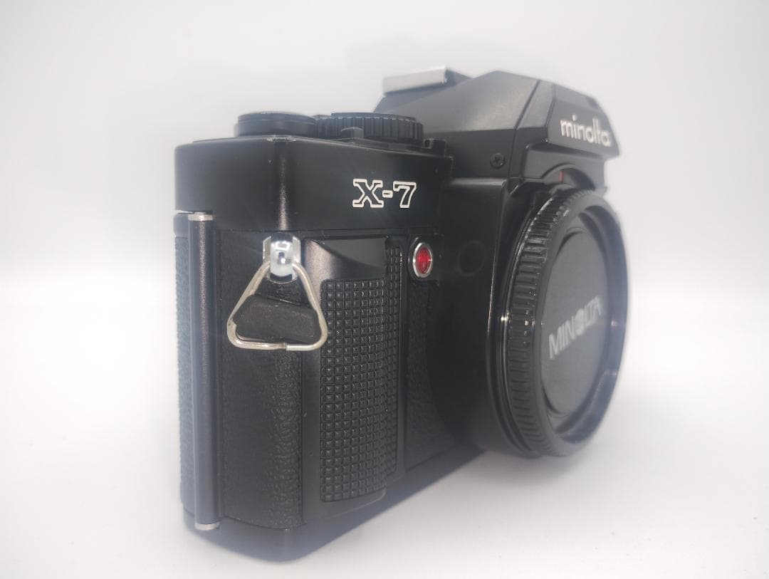 【完動品 外観美品】 Minolta X-7 ボディ ブラック 動作良好
