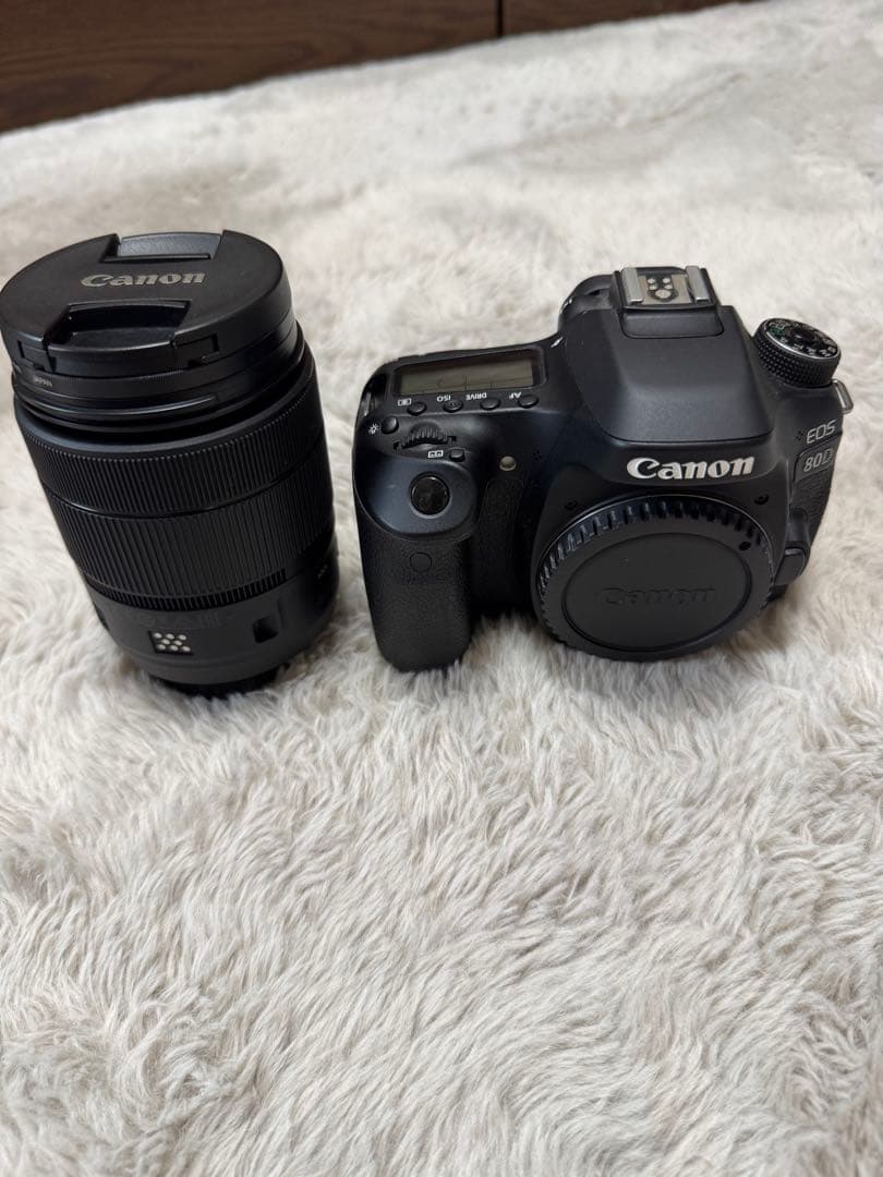 美品！Canon EOS80D標準レンズセット