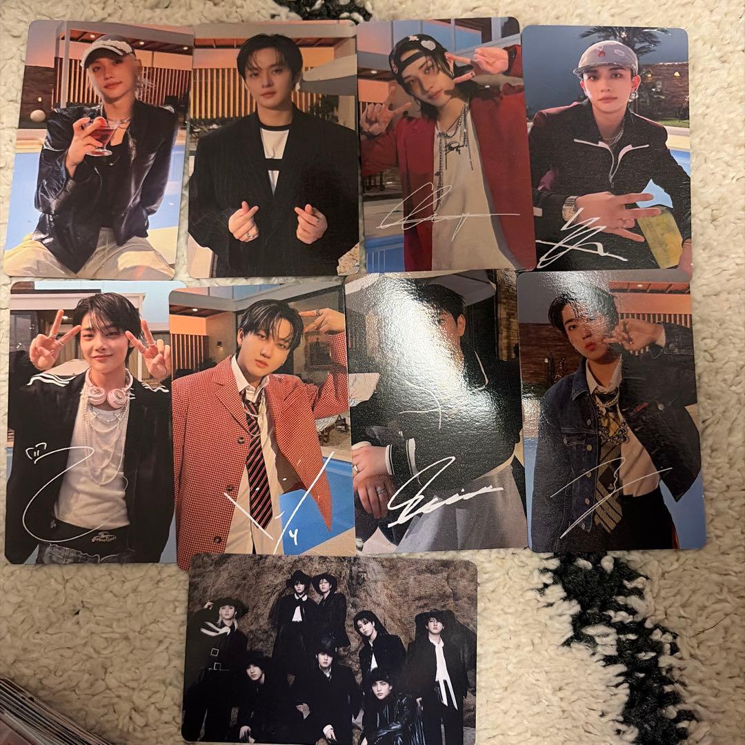 スキズ　straykids HMV do it ラキドロA 9枚コンプ　サイン有