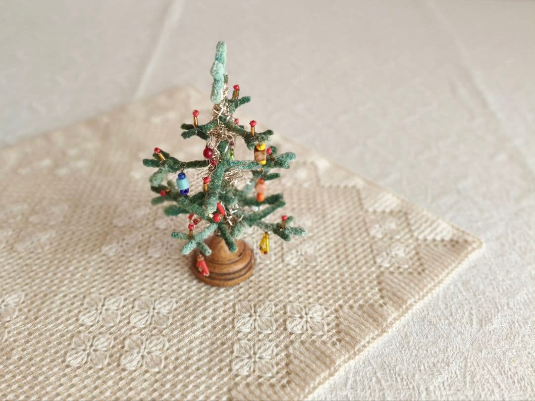 * vintage mole tree ❀ ヴィンテージモールのクリスマスツリー