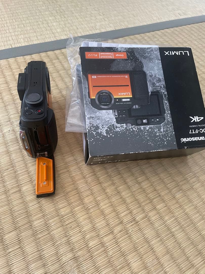 LUMIX DC-FT7 オレンジ 防水カメラ