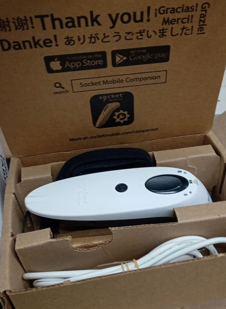 Socket Mobile Companion バーコードリーダー