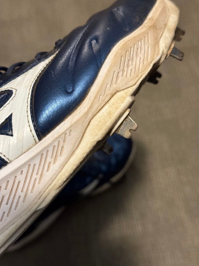 ミズノプロ　クッションレボプロ　ネイビー　26.0cm