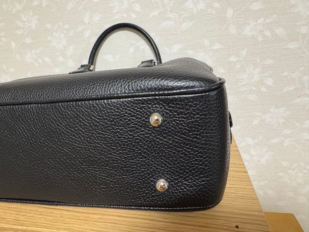 LAURA DI LUCA レザーボストンバッグ