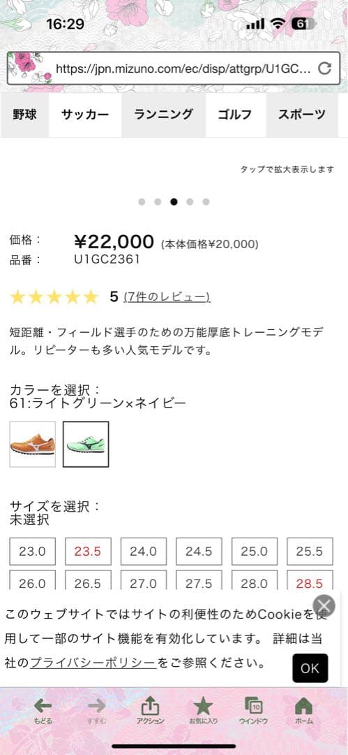 新品箱あり 激レア ビルトトレーナー2 レディース 23cm ホログラムモデル