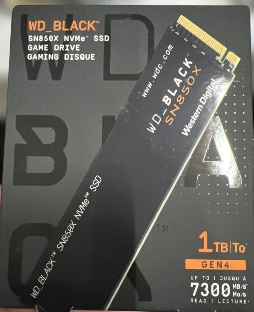 Western Digital WD BLACK M.2 SSD 内蔵 1TB