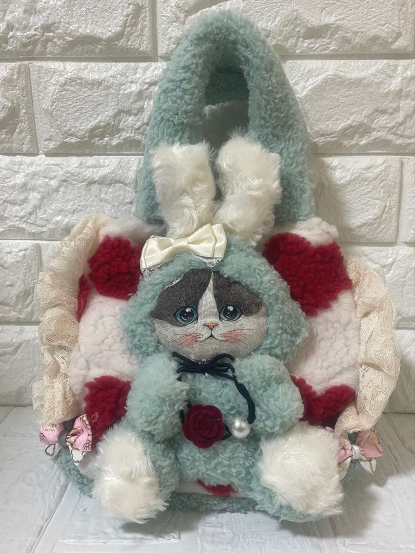 j*️様 コヤンイサムチョン　ハンドメイド ふわふわ　トートバック