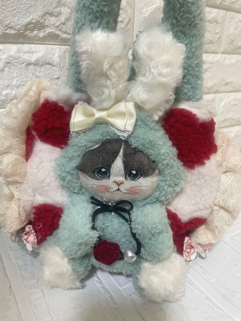 j*️様 コヤンイサムチョン　ハンドメイド ふわふわ　トートバック