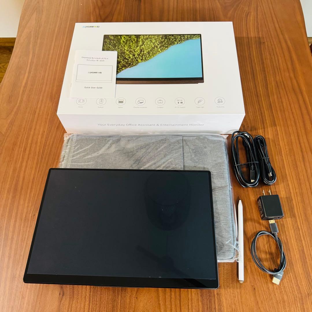 4Kモバイルモニター 15.6インチ タッチペン対応