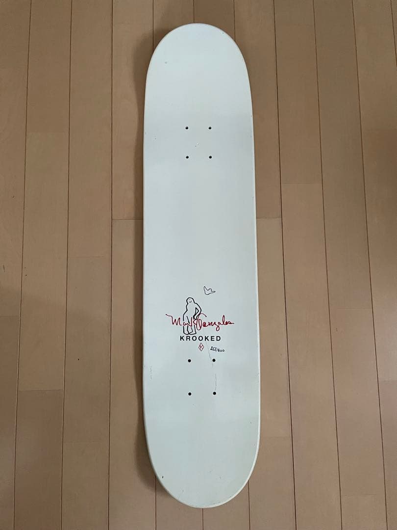 スケートボード　デッキ　krooked skateboards gonz