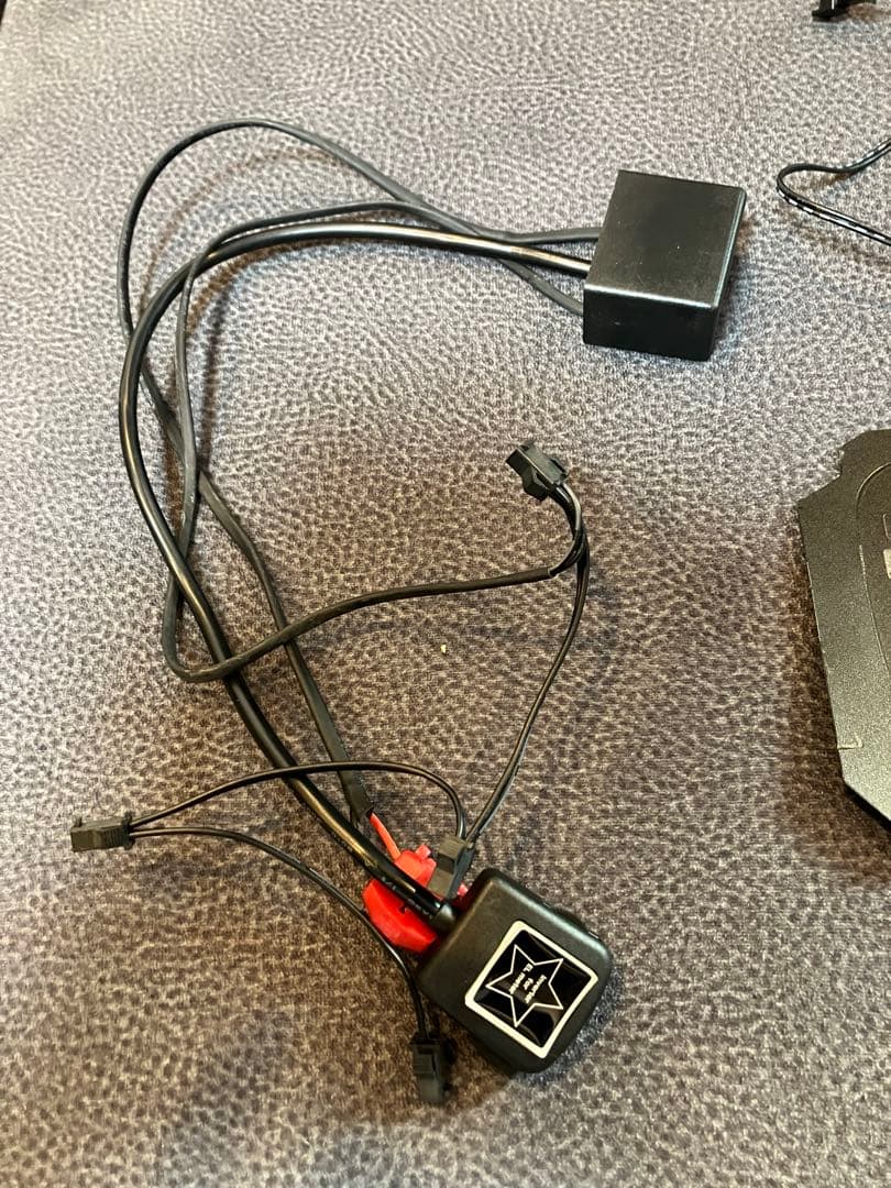 ハイゼットジャンボ　ＥＬメーターパネル　エアコンパネル　2点セット　ブラック