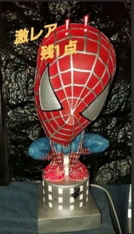 スパイダーマン　フィギュア スタンド照明