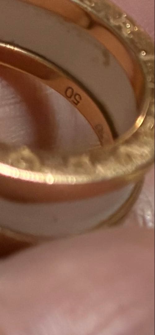 ブルガリBゼロ1リングサイズ50