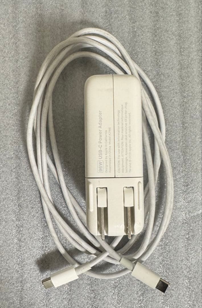 MacBook Pro16 i9 512GB 充放電58 バッテリー92%