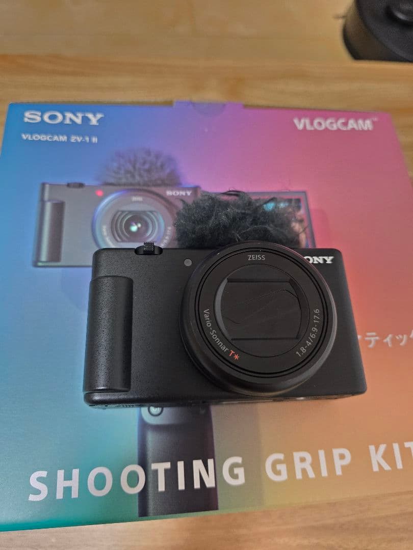 SONY VLOGCAM ZV-1Ⅱ （ZV1M2）シューティンググリップキット