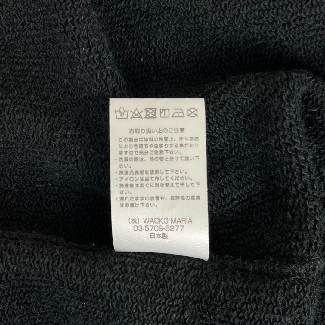 【激レア・最高デザイン】ワコマリア☆バックアーチロゴ肉厚ジップパーカー2975.