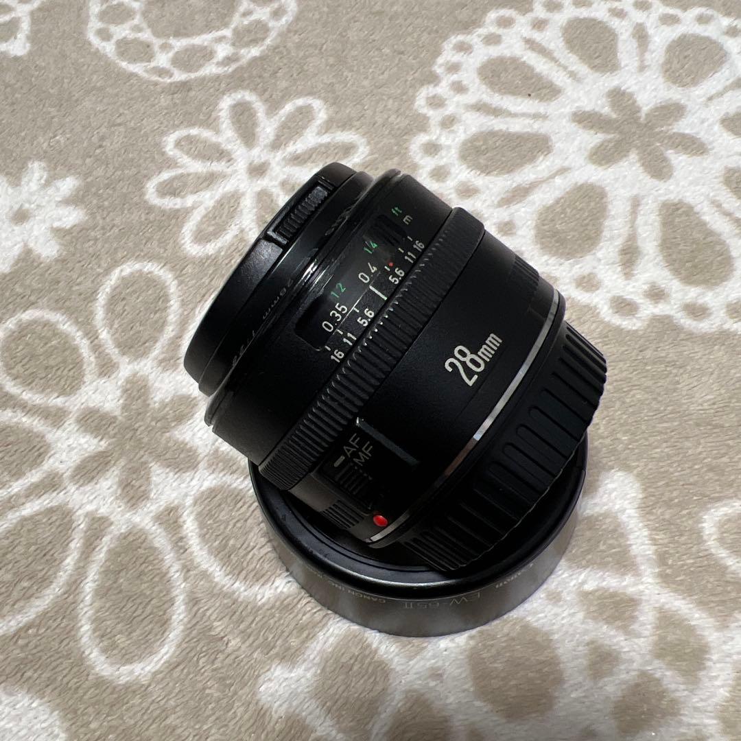Canon EF 28mm f/2.8 単焦点レンズ 2006年、宇都宮産