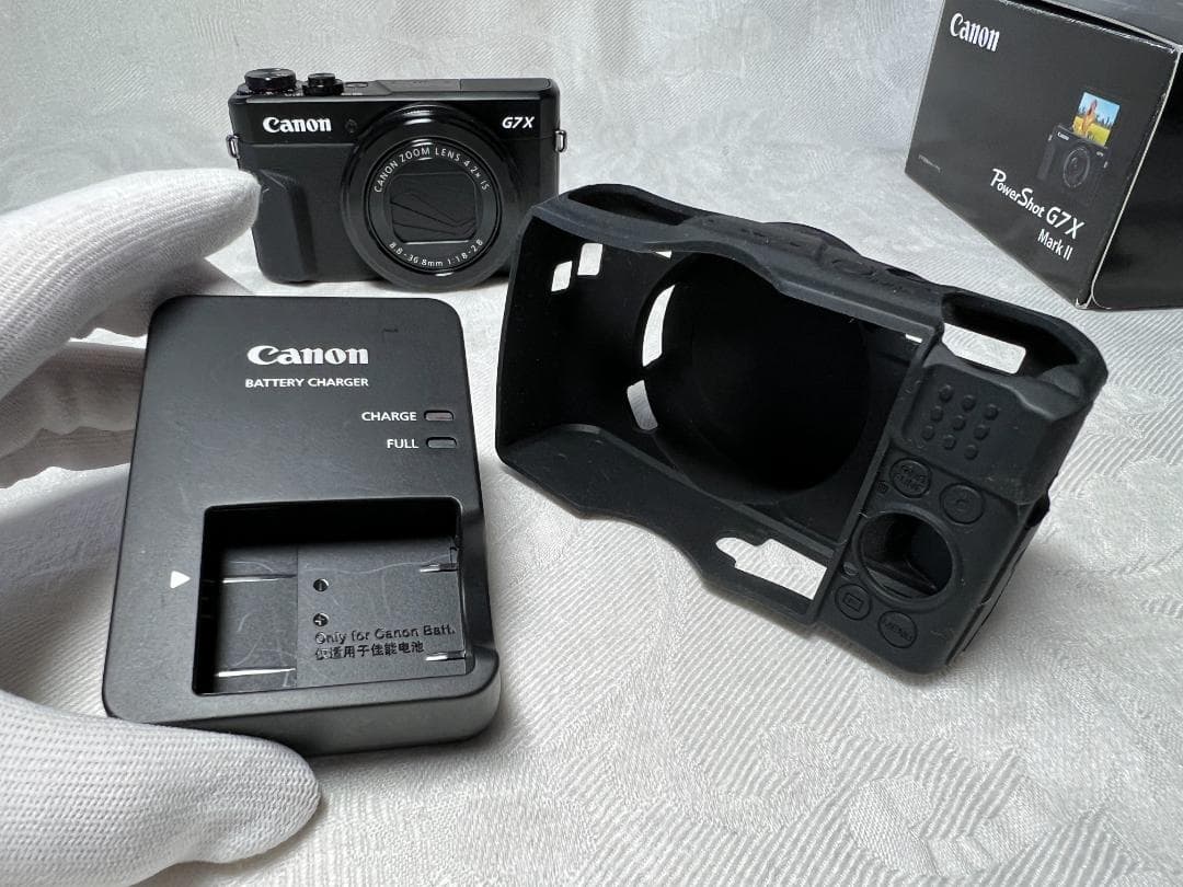 美品 Canon PowerShot G7X Mark II 付属品付き
