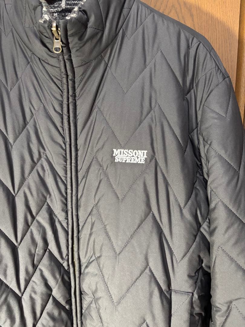 シュプリームミッソーニ黒　Lサイズ　美品