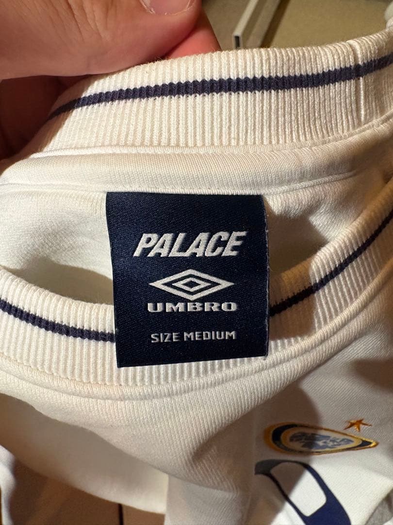 トップス PALACE UMBRO Crewneck White M