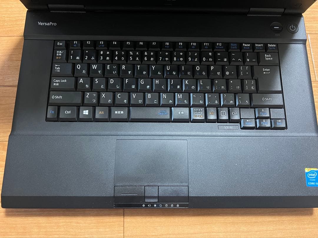 【ジャンク扱い】ノートPC本体、アダプター