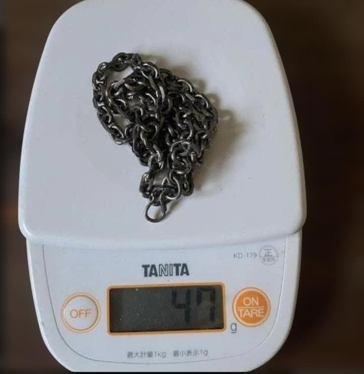 超重厚 US メキシコ トリプル あずき チェーン ブレスレット ヴィンテージ