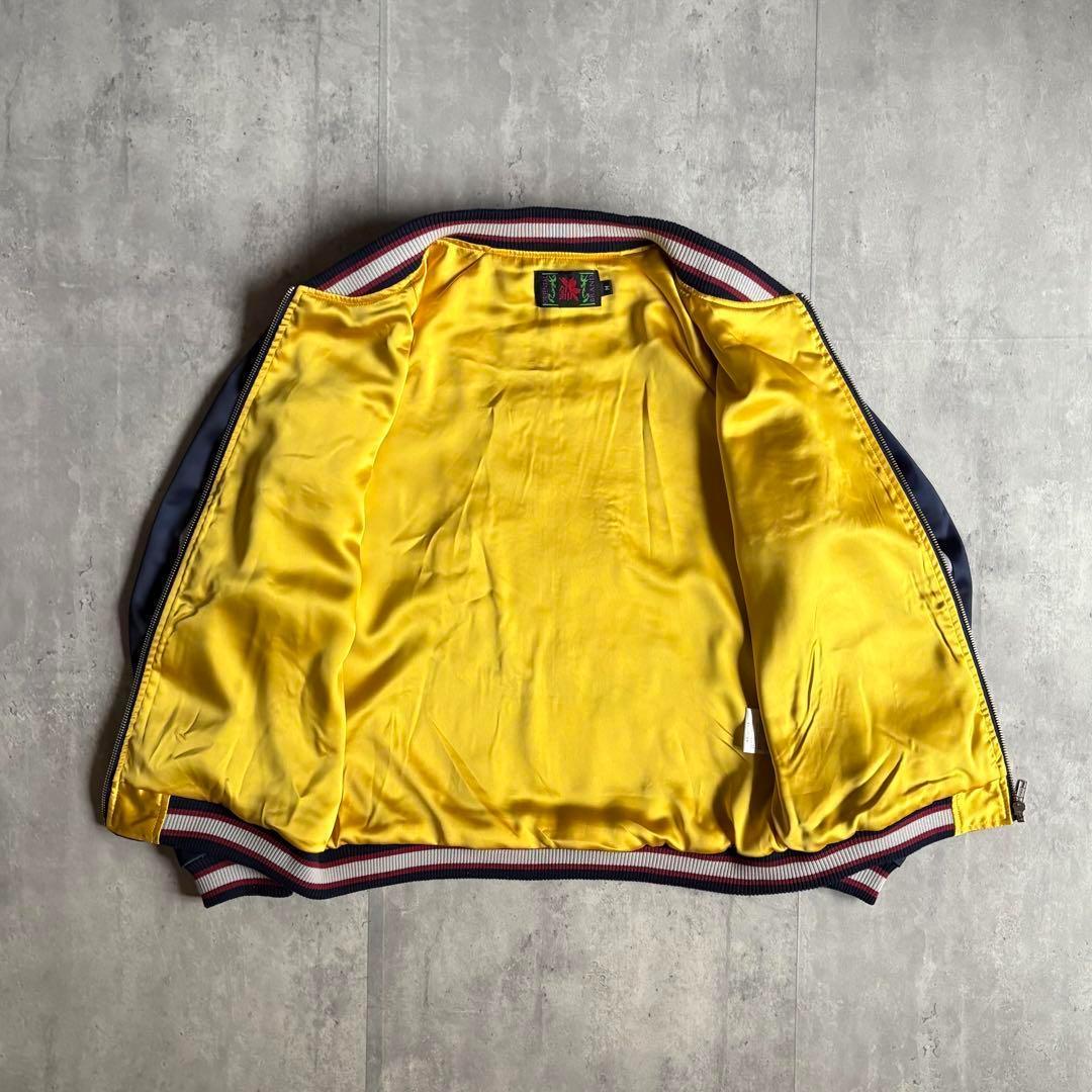 【エヴァンゲリオン×錦 nishiki】スカジャン　レーヨン　弐号機　アスカ