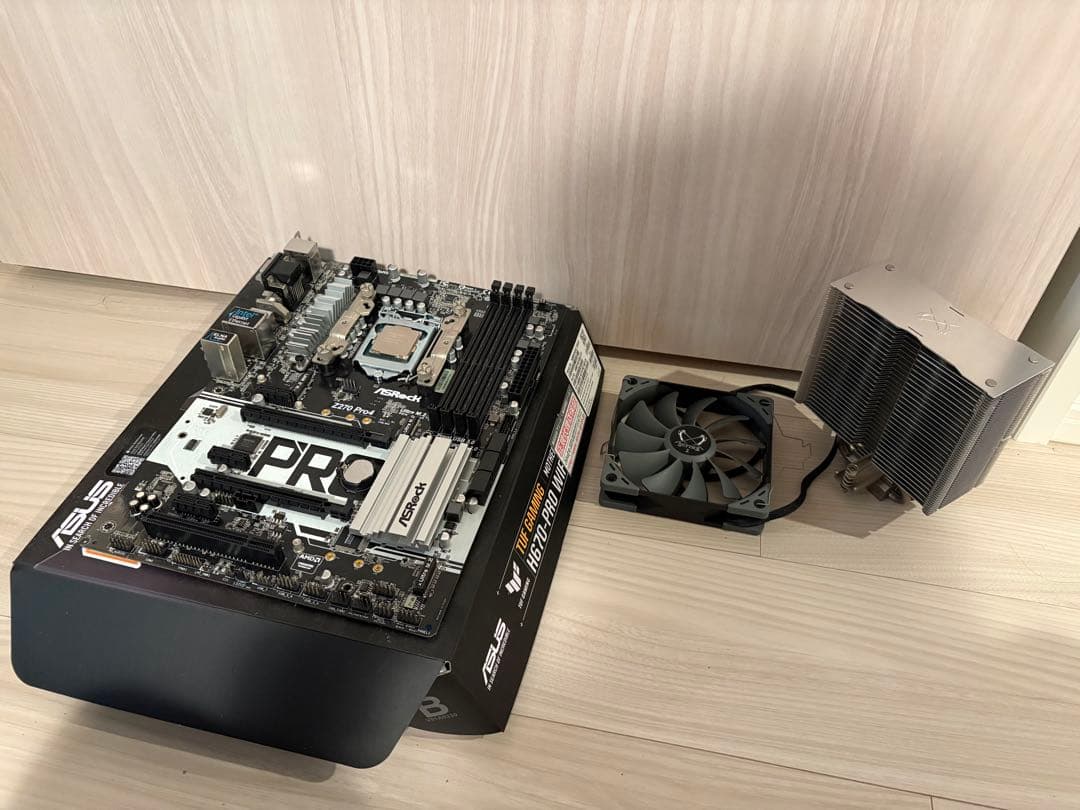 ASRock Z270 Pro4 マザーボード Intel i7-7700K