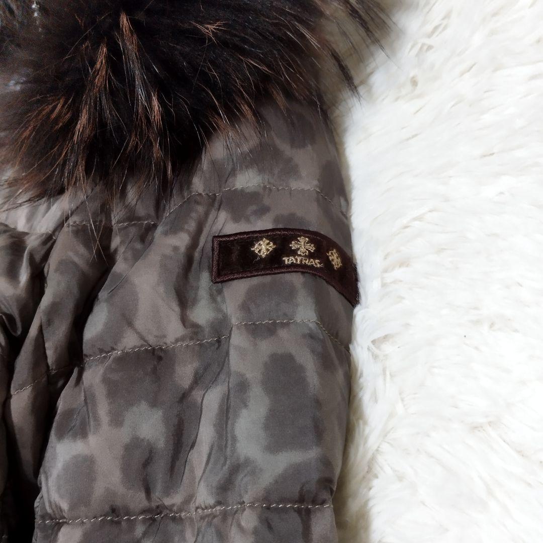 18247✨タトラス リバーシブル ファー ダウンジャケット 2 M レディース