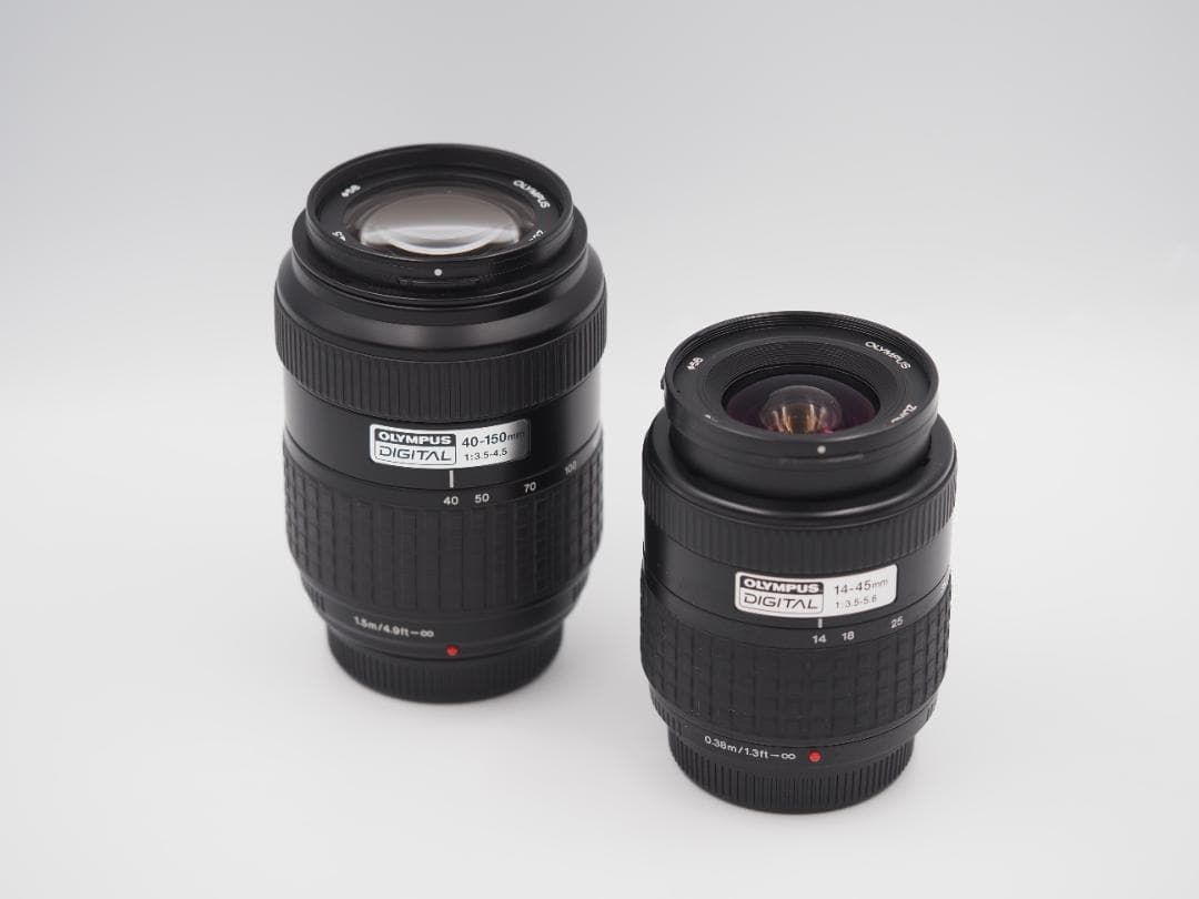 ◆ジャンク品◆OLYMPUSフォーサーズレンズ2本セット