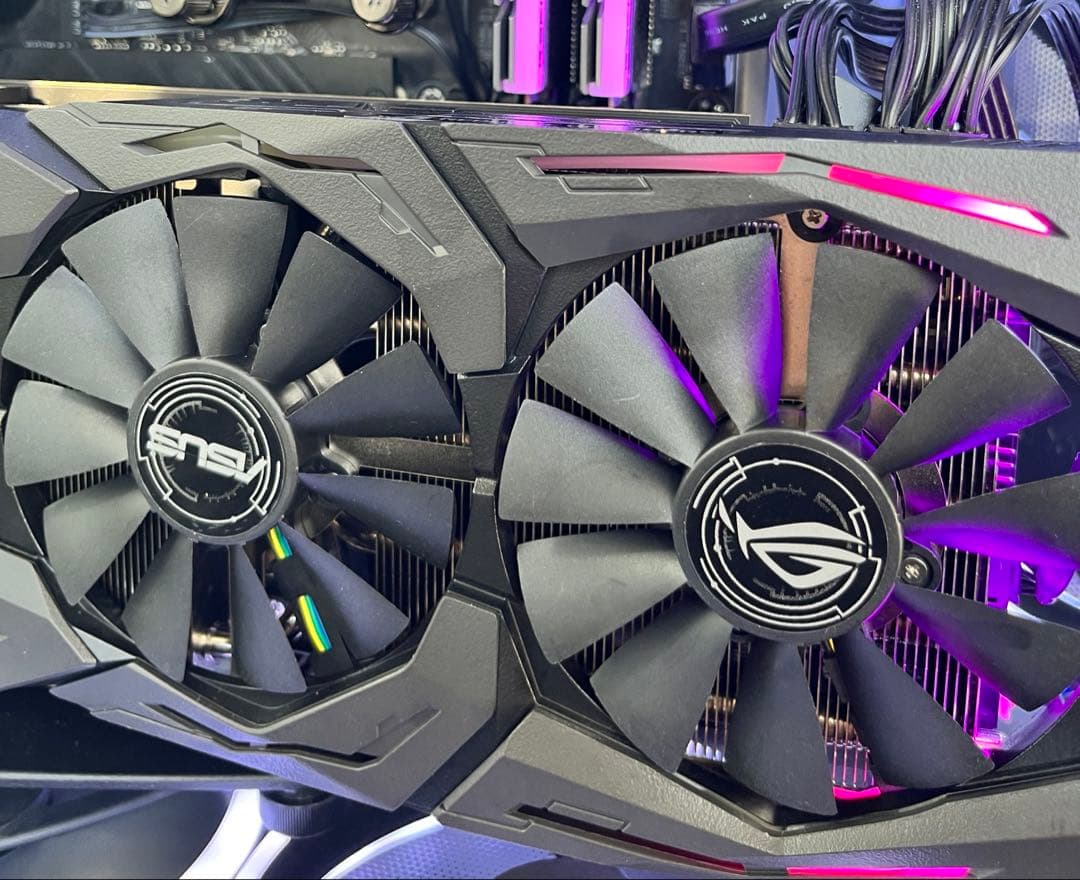 グラフィックボード・グラボ・ビデオカード ROG STRIX GTX1080 O8G 11GBPS