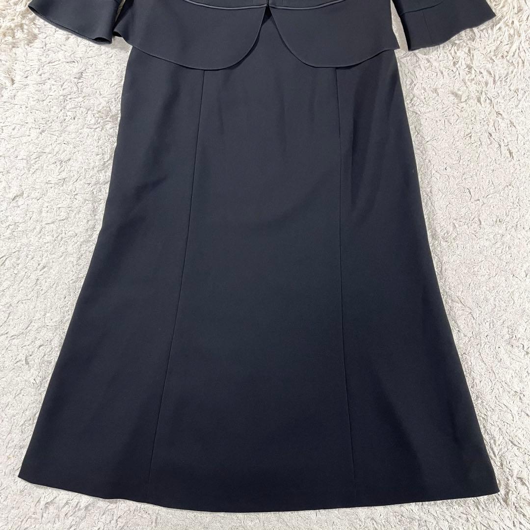 ✨未使用級 東京イギン セットアップ ショールカラー ロング丈 ワンピース