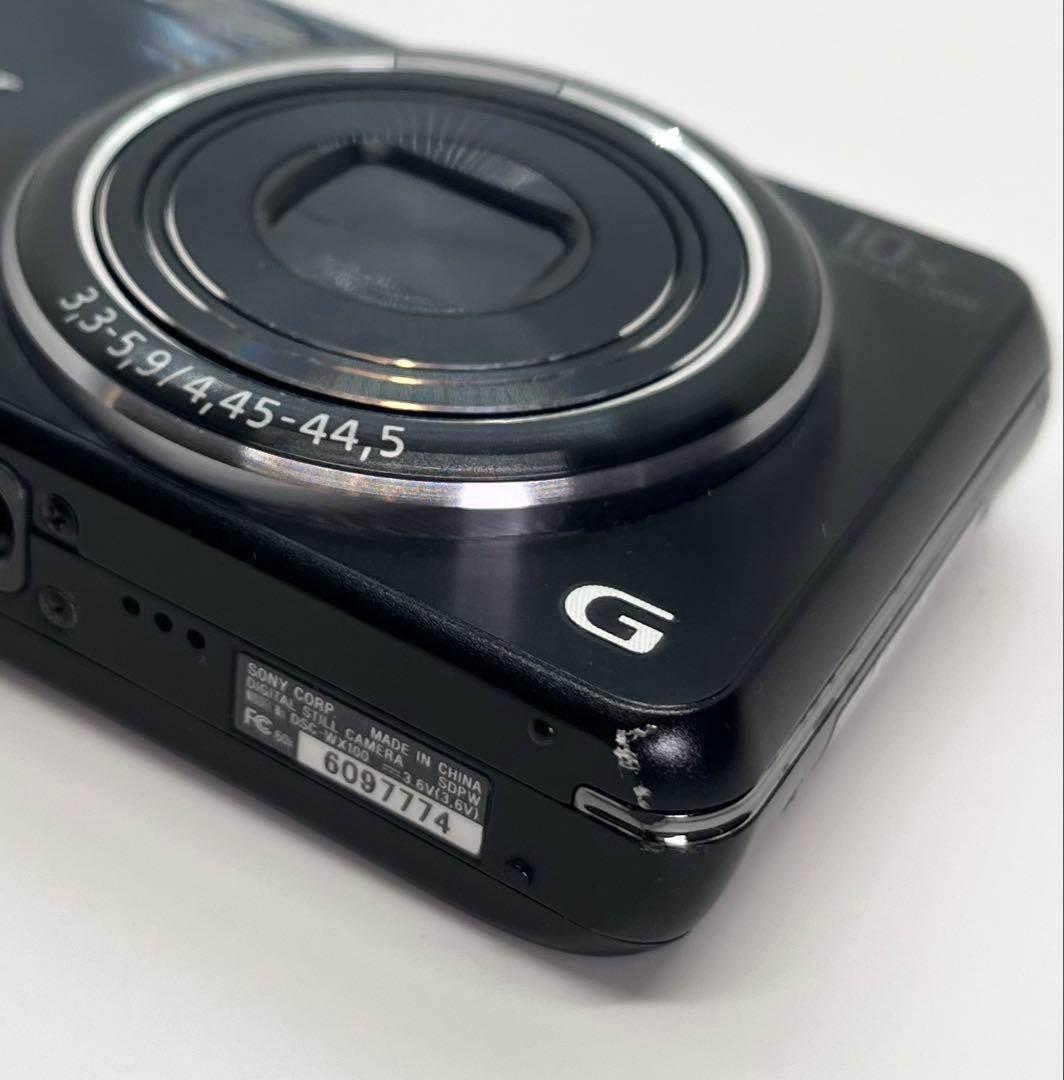 SONY ソニー サイバーショット DSC-WX100 ブラック